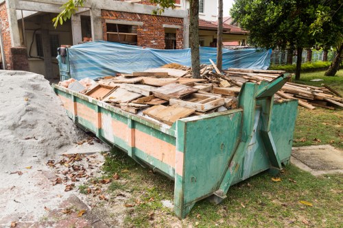 Local team handling a property clearance in a London flat