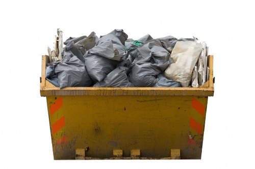 Local rubbish clearance service handling access and parking challenges in London