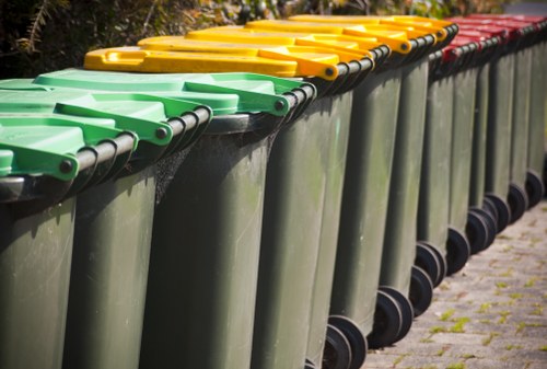 Commercial rubbish collection for retail premises in London