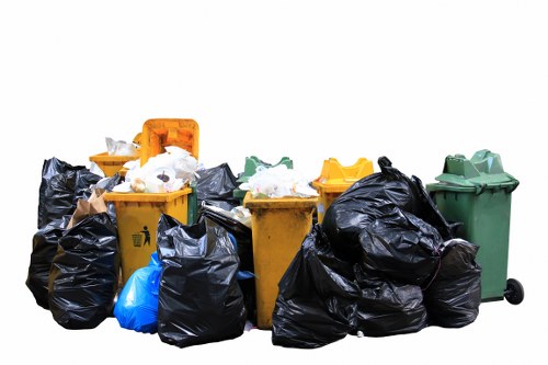 Local team handling a large item pickup in London