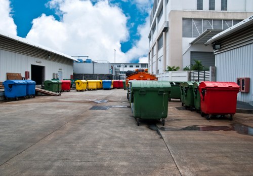 Commercial waste collection for a London business