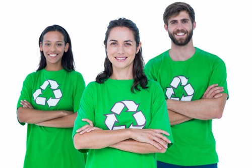 Reliable rubbish removal service creating a cleaner space
