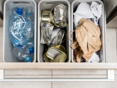 Lawful rubbish collection and disposal compliance concept